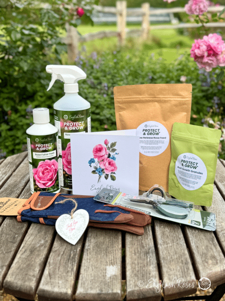English Roses Gardener Gift Box Items