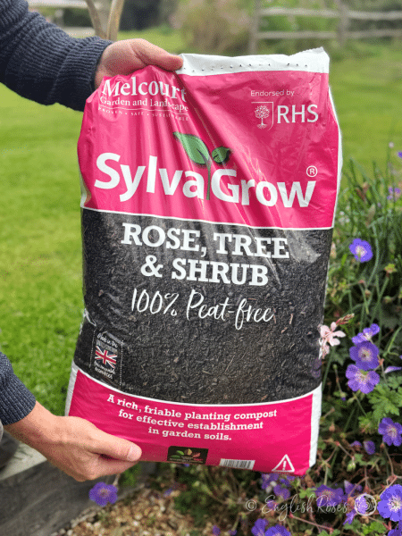 Melcourt Rose, Tree & Shrub Compost English Roses Bag