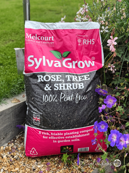 Melcourt Rose, Tree & Shrub Compost English Roses Peat-free Soil