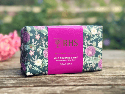 Soap Bar - Wild Rhubarb & Mint - RHS Rewild Collection Image
