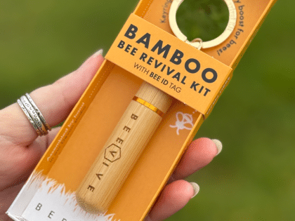 Bee Revival Kit - Bamboo Beevive Keychain Image