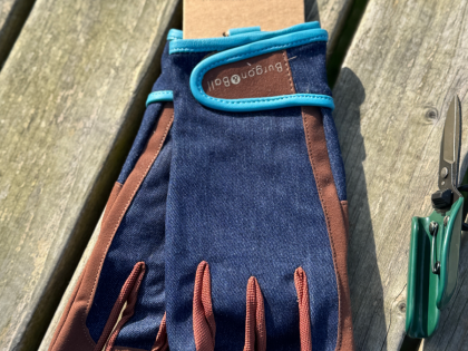 Mens Gardening Gloves - Denim - Medium/Large Mens Gardening Gloves - Denim - Medium/Large Image