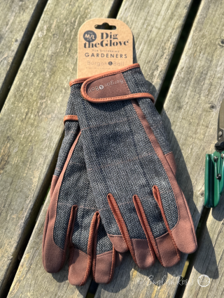 Burgon and Ball Gardening Gloves Dig the Glove Mens Tweed 2