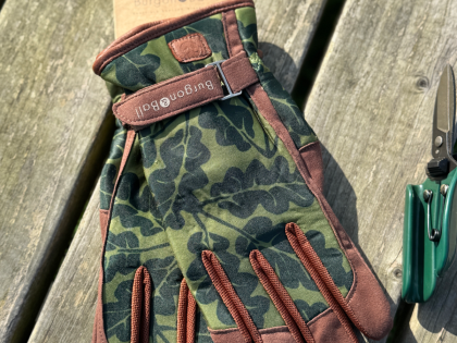 Ladies Gardening Gloves - Green Leaf - Small/Medium Ladies Gardening Gloves - Green Leaf - Small/Medium Image