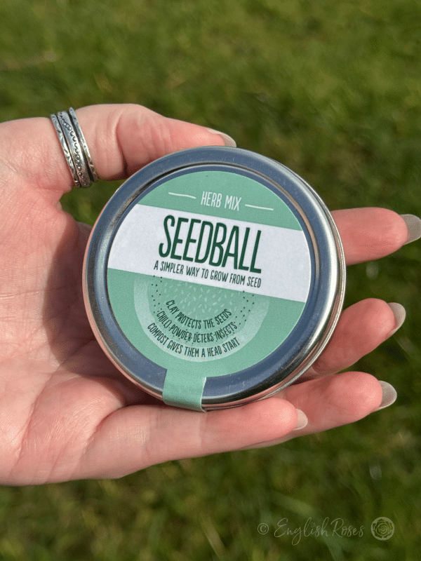 Garden Herb Mix - Seedball Tin