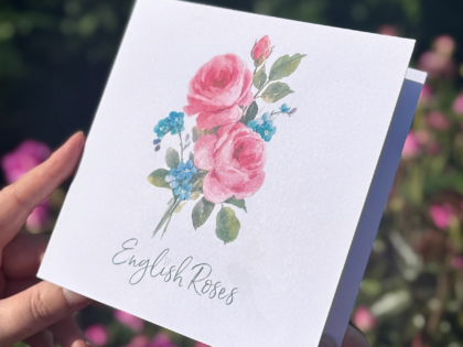'English Roses' Greetings Card 'English Roses' Greetings Card Image