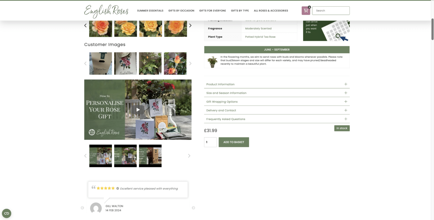 Click 'add to basket'