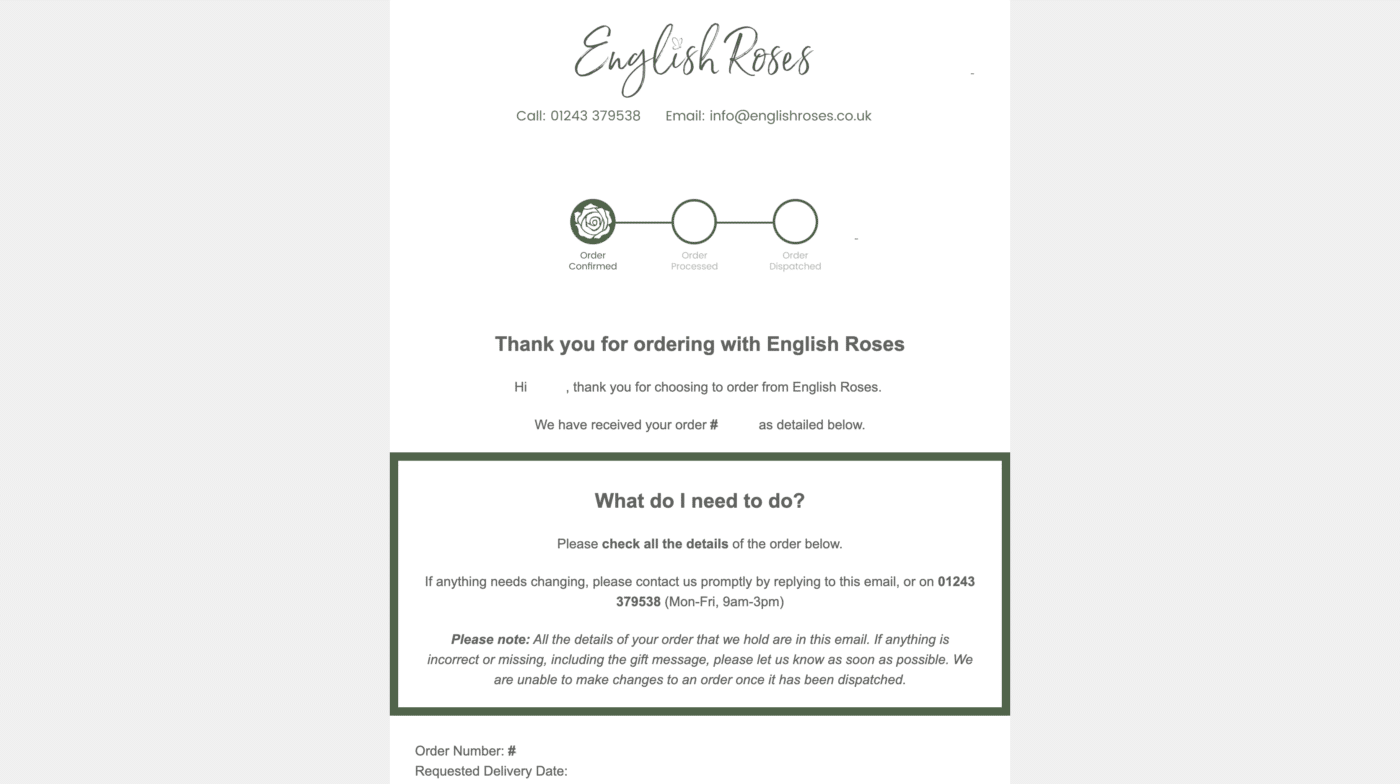 Email Confirmation