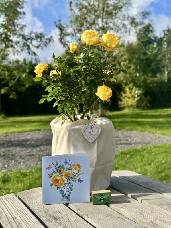 Personalised Happy Birthday Gift - English Roses